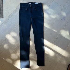 Rag and Bone jeans with ripped knee